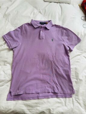 Polo by Ralph Lauren / men's purple Short-Sleeve Polo size L